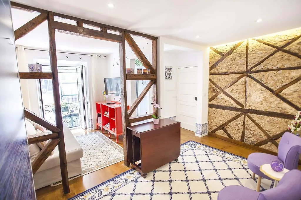 Typical Bairro Alto Apartment Lisbon Portugal