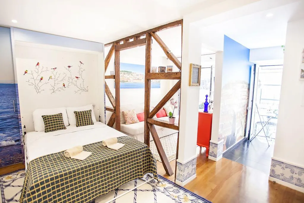 Typical Bairro Alto Apartment Lisbon Portugal