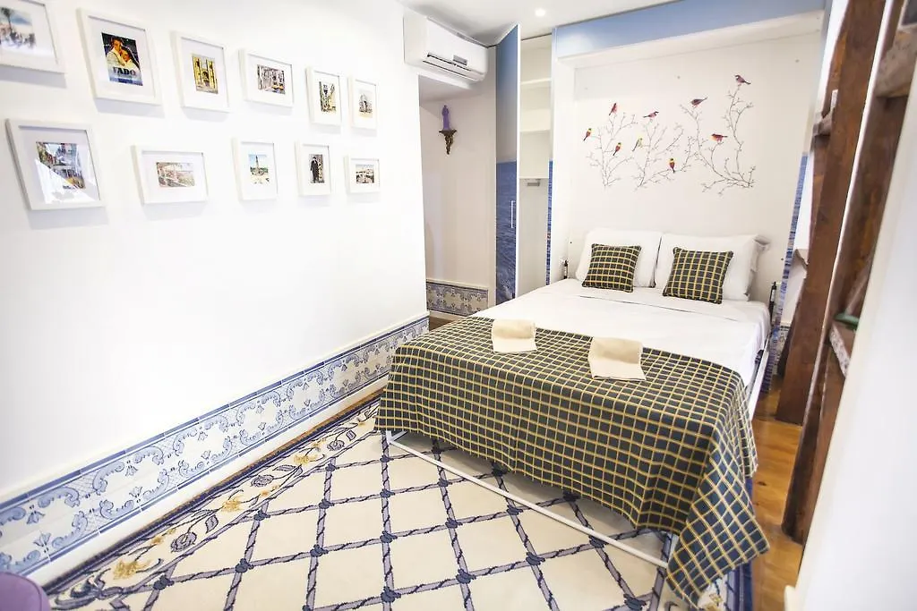 Typical Bairro Alto Apartment Lisbon Portugal